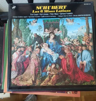 Vinilo Schubert Las 6 Misas Latinas