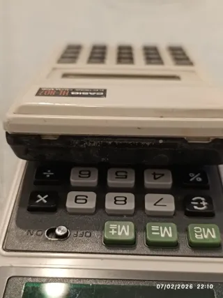 Calculadora Vintage CASIO HL-807