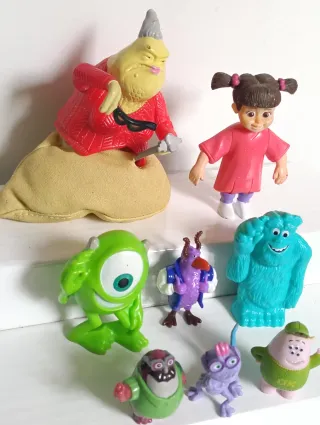 Lote figuras Monsters Inc Disney