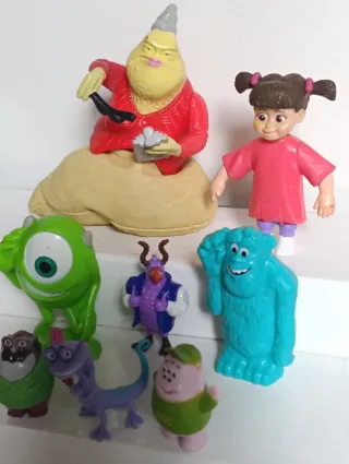 Lote figuras Monsters Inc Disney