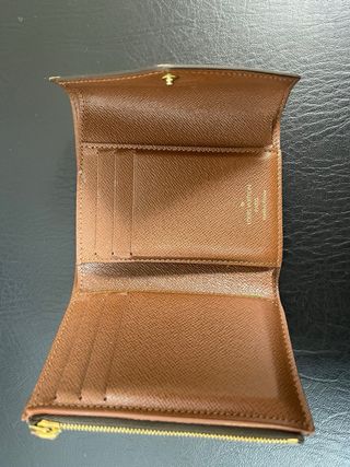 Monedero Billetera Louis Vuitton Marrón