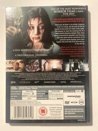 DVD PAL  ► Let the Right One In (2008) - V.O ►►