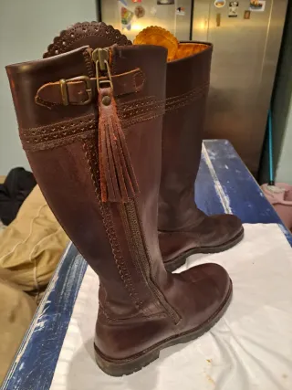 Botas de montería Roberto Garrudo Marrón