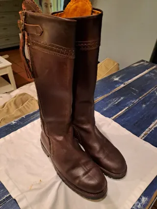 Botas de montería Roberto Garrudo Marrón