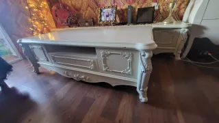 Conjunto Aparador y Mesa Auxiliar