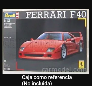 Maqueta Ferrari F40 1:12 Revell 07448