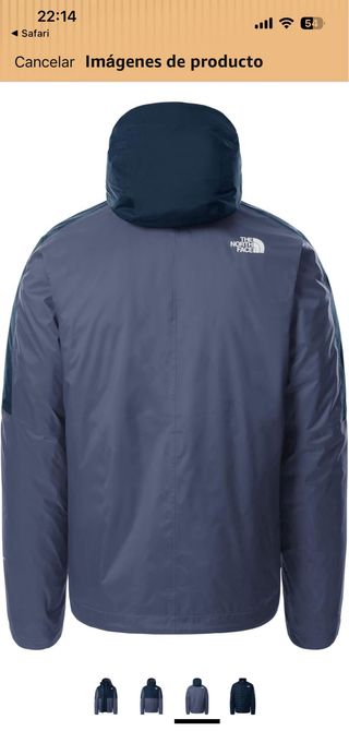 Chaqueta The North Face Triclimate Azul