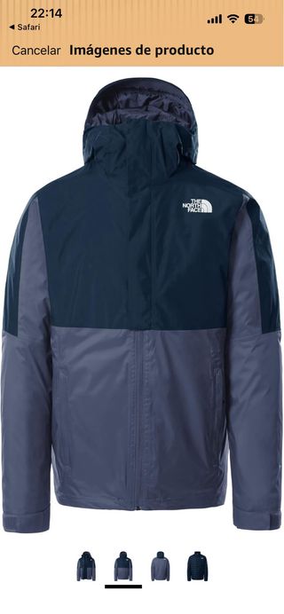 Chaqueta The North Face Triclimate Azul