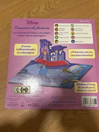 Libro 3D princesas