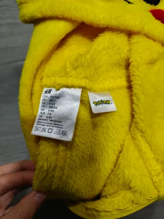 Disfraz Pikachu H&M Talla 6 - 8 años