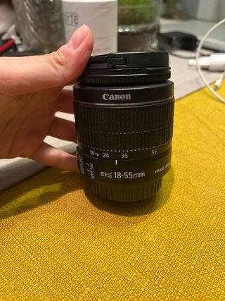 Objetivo Canon EFS 18-55mm