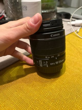 Objetivo Canon EFS 18-55mm