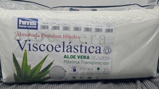 Dos almohadas visco en bloque 75 cm