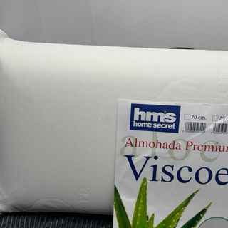 Dos almohadas visco en bloque 75 cm