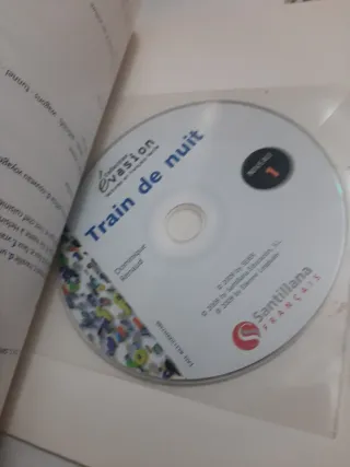 3 libros en francés con CDs y ejercíos