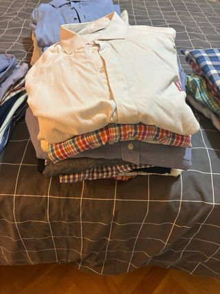 Lote 36 Camisas Hombre PdH, Cortefiel...