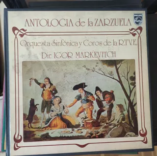 Caja Vinilos Antología de la Zarzuela