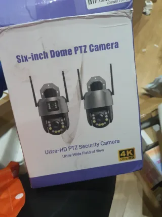 Cámara de seguridad PTZ