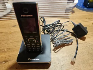 Telefono Panasonic Nero Cordless