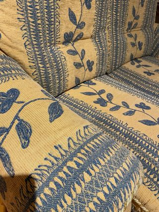 Sofá de 3 y 2 plazas tela