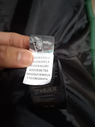 Puffer Jacket The North Face Morado Talla S