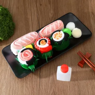 Calcetines media caña - Temática sushi