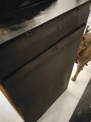 Retablo de madera Tapiz San José y el Niño