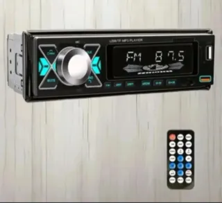 Radio Reproductor Coche MP3 Bluetooth USB 1 Din