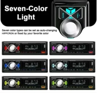 Radio Reproductor Coche MP3 Bluetooth USB 1 Din