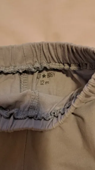 Pantalones cortos de bebé 12 meses (2 unidades)
