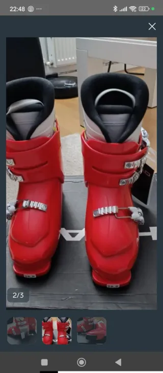 Botas de esquí Head 25.5 equivale a un 40 de pie