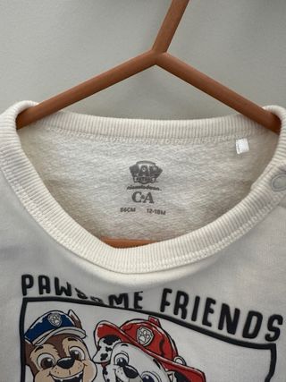 Sudadera patrulla canina 12-18 meses