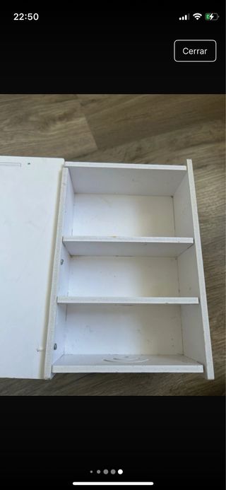 Organizador de escritorio blanco