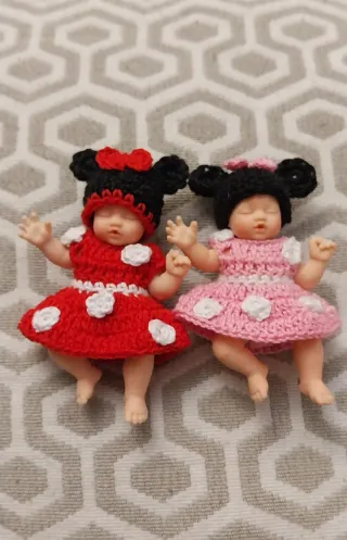 Ropa Minnie para Muñeco Bebé Zuru