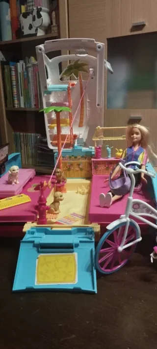 Casa mobile Barbie con accessori