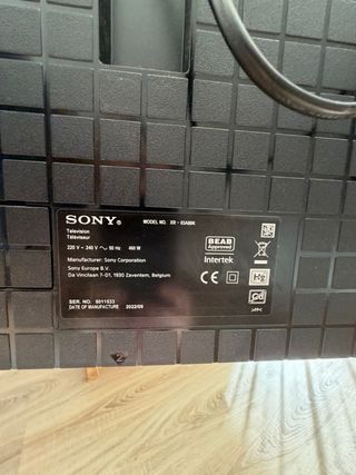 Television Sony Bravia XR OLED 65”  A80K