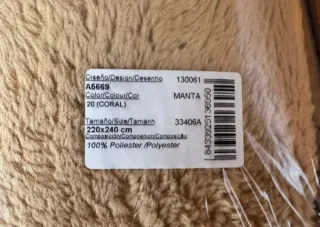 Manta de cama Aurum A5669