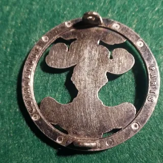 Insígnia Cavaleiro Armadura Metal