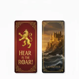 1 Marcapáginas Juego de Tronos a tu eleccion