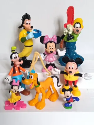 Lote figuras Mickey e amigos Disney