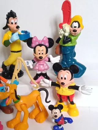 Lote figuras Mickey e amigos Disney