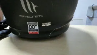 Casco Moto Integral y Guantes Talla L