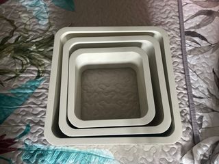 3 Estanterías Cuadradas Blancas