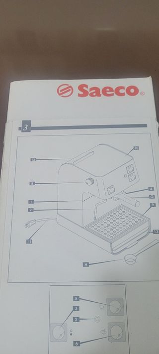Cafetera Saeco Via Venezia Acero Inox