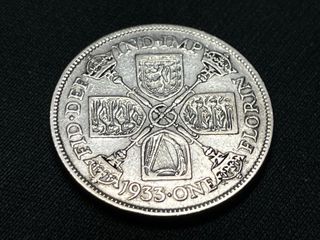 Florín de Plata 1933 Reino Unido