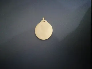 Colgante Bulgari plaque Or y Madreperla