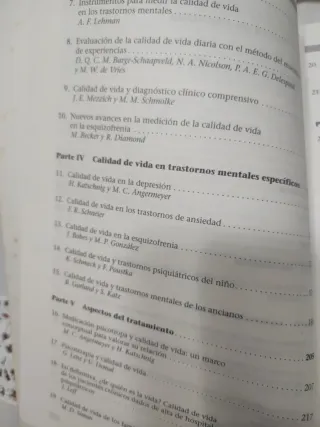 Calidad de Vida En Los Trastornos Mentales (Spa...