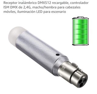 Receptor Inalámbrico con Cargador