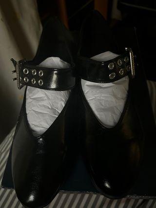 Zapatos Bailarina Talla 41 Negro