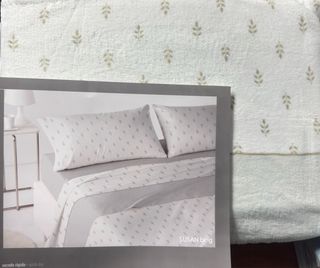 Juego Sábanas Coralina Cama 150cm 3 Piezas